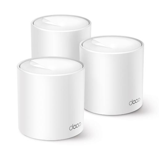 Deco X10(3-pack)/ TP-Link  AX1500 Whole Home Mesh Wi-Fi 6 System White