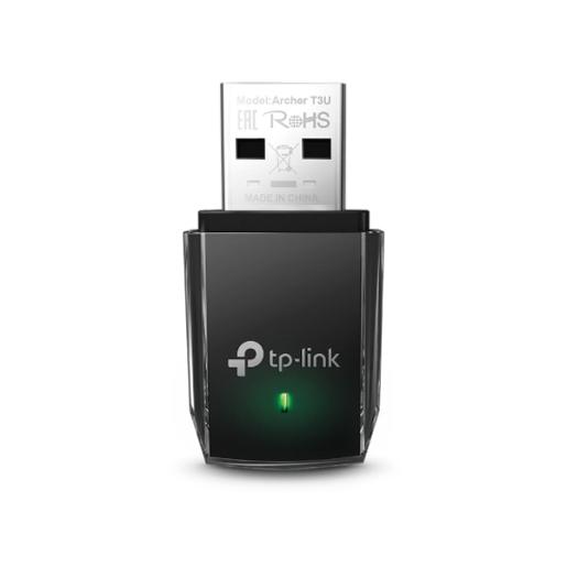 Archer T3U / TPLink AC1300 Mini Dual Band WiFi USB Adapter Black