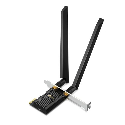 TPLink AXE5400 TriBand WiFi 6E Bluetooth PCI Express AdapterBlack