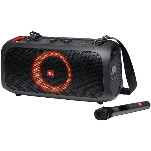 JBL PartyBox On The Go Portable Bluetooth Speaker - Black