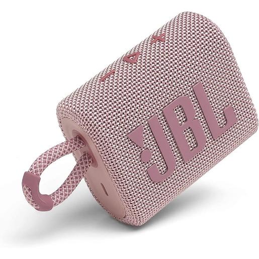 JBL GO 3 Portable Waterproof Wireless Speaker , Pink - 6925281975561