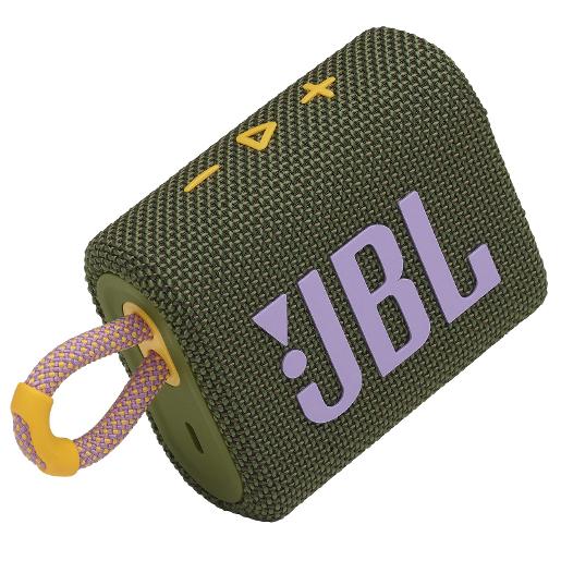 JBL GO 3 Portable Waterproof Wireless Speaker , Green- 6925281975585