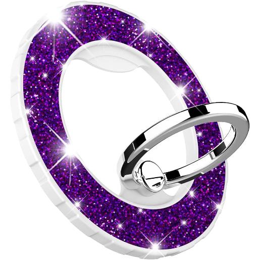 Levelo Nova Glitter Magsafe Phone Ring Holder Purple- 7695033368734