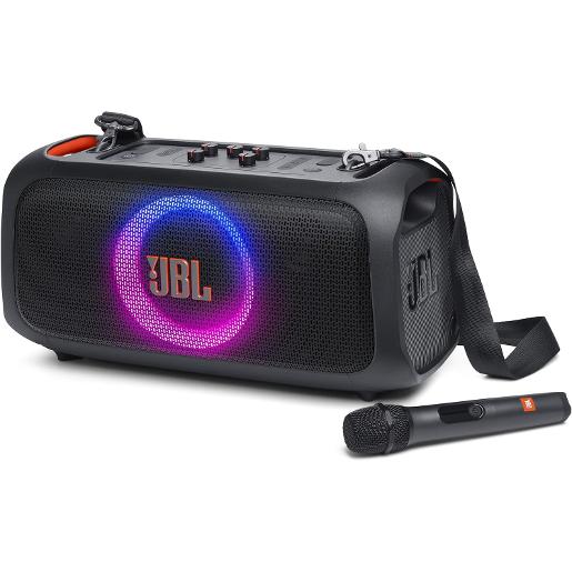 JBL PartyBox On-The-GO Essential Portable Bluetooth Speaker Black - 1200130008573