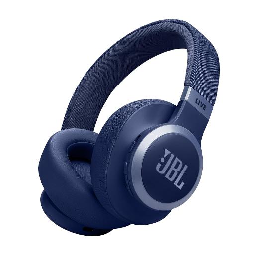 JBL Live 770NC Wireless Over-Ear Noise Cancelling Headphones Blue - 1200130004605