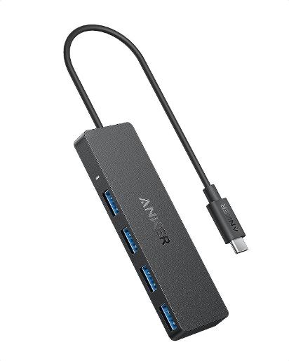 Anker USB-C Data Hub(4-in-1 5Gbps) Black-194644177737