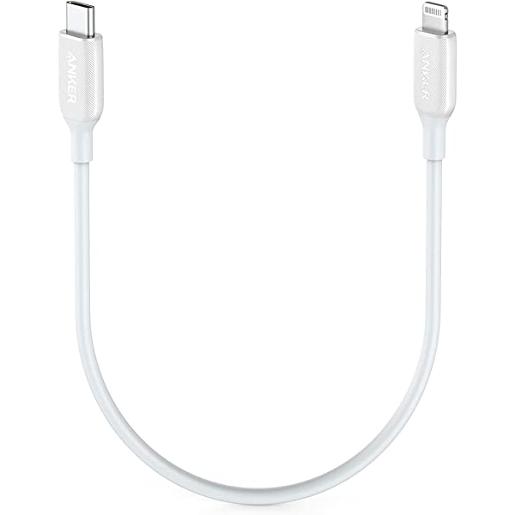 Anker PowerLine III USB-C to Lightning 2.0 Cable 1ft White