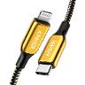 Anker PowerLine+ III USB-C cable with Lightning connector 6ft Golden