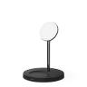Belkin BOOST↑CHARGE™ PRO 2-in-1 15W Wireless Charger Stand with MagSafe for Apple iPhone 13|12 and AirPods| EU Plug| Black