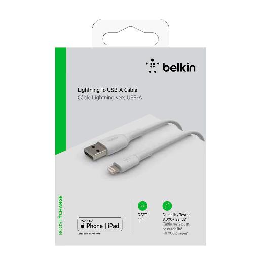 Belkin BOOST CHARGE™ Lightning to USB-A Cable| 2M| White