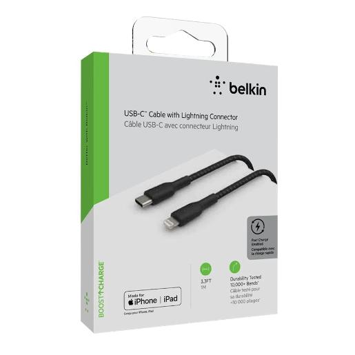 Belkin BOOST CHARGE™ Lightning to USB-C Cable_Braided| 1M| Black