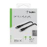 Belkin BOOST CHARGE™ Lightning to USB-C Cable_Braided| 2M| Black