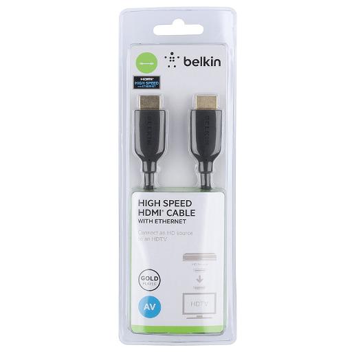 Belkin Gold-Plated High-Speed HDMI Cable with Ethernet 4K