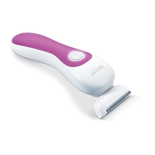 Beurer Shaver White, Two appendices, Flexible head adapts to curves, wet and dry. Hypoallerg
