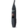 Beurer Precision trimmer black, Two appendices, Nose and ear hair removal, blades made of