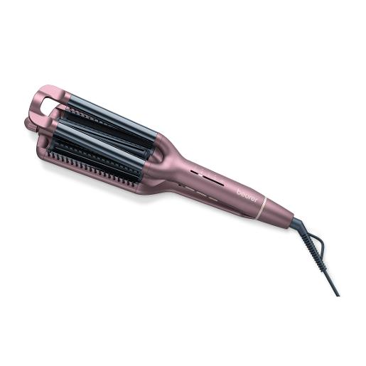 Beurer Wave Styler pink, 320-410 watt , The 4-in-1 ceramic tool works on three curling irons