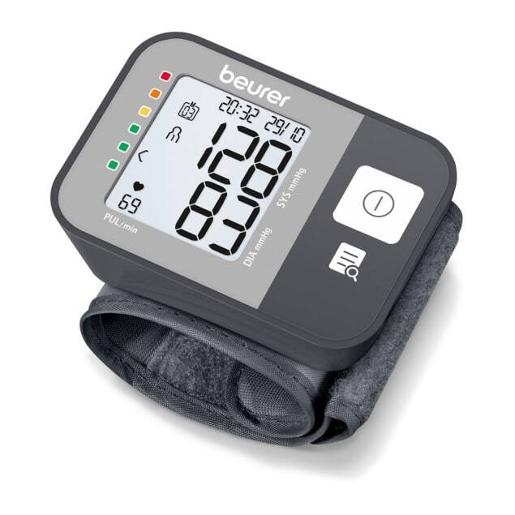Beurer Wrist blood pressure monitor black, battery, Manometry detects tachycardia Average bl