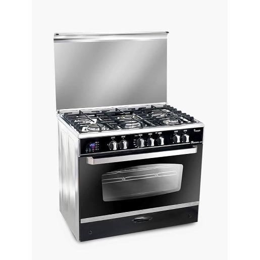 Unionair Gas Cookers 90 cm full option / Stainless / Full Safety