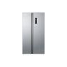 Daewoo,Side by side Refrigerators,A+,622 L,SILVER,H1817 x D748 x W91, Multi-flow design