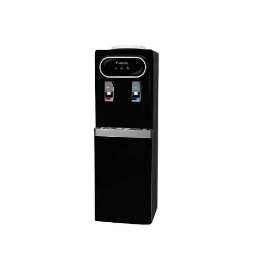 Lexical Water Dispenser / with cabinit / 2 taps / Black